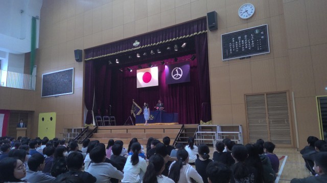 終了証授与