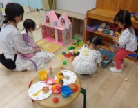おいしいごはんが並んだね