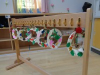 素敵なリースができました