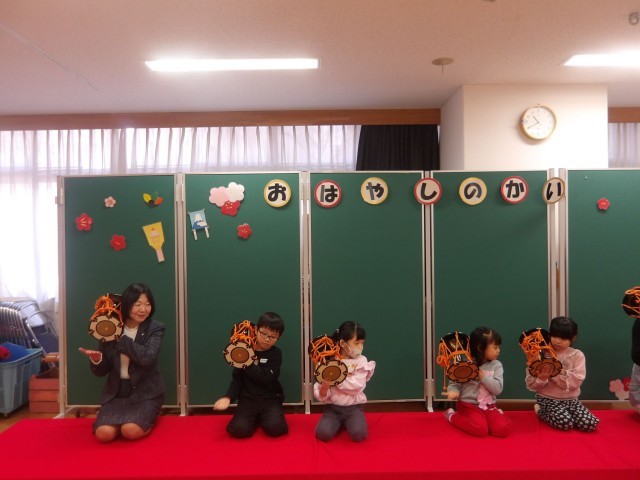 実際に堤を持って叩いてみました。